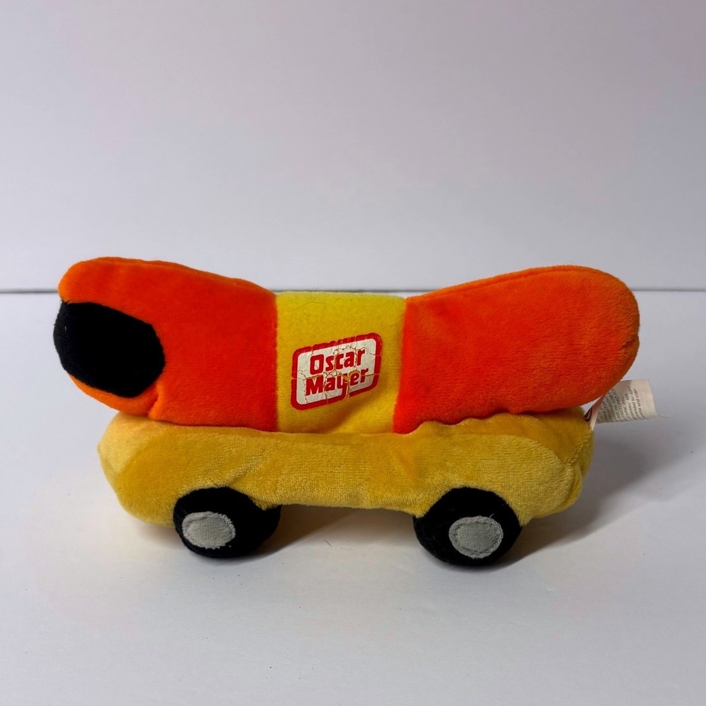 Oscar Mayer Wienermobile Plush Toy Vintage Advertising Collectible Bean Bag